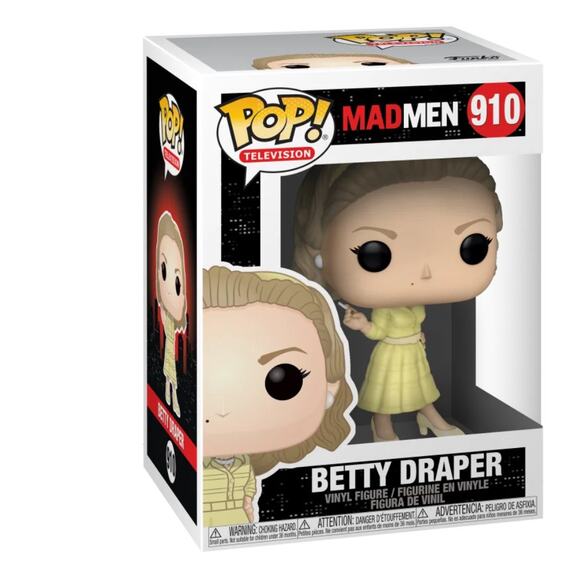 Funko pop set/3 Mad Men 908 Don Draper 910 Betty Draper 912 Joan Holloway - Picture 4 of 5